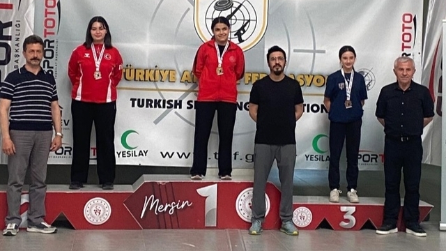 Samsunlu sporcu Eylül Beren Kuşkulu Türkiye ikincisi oldu