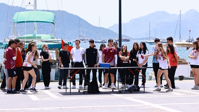 Marmaris'te Yeşilay Masa Tenisi Turnuvası başladı
