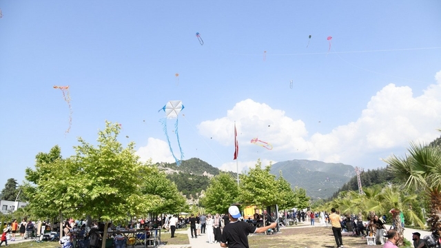 Osmaniye'de uçurtma şenliği festivale dönüştü