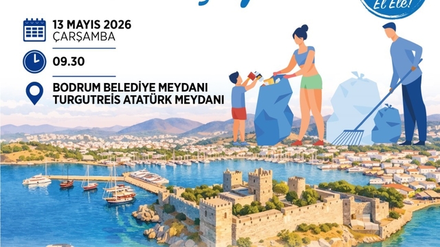 Bodrum'da "Mavi Beyaz Seferberlik"