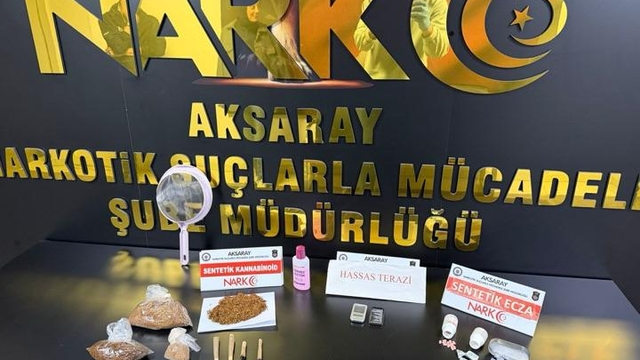 Aksaray'da uyuşturucu operasyonunda 14 şüpheli tutuklandı