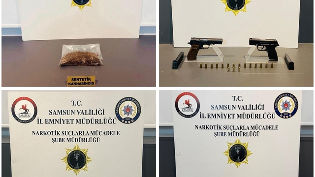 Samsun'da uyuşturucu operasyonunda 18 zanlı yakalandı