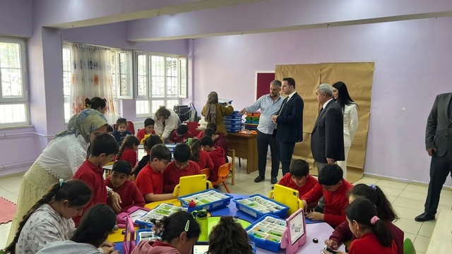 Elazığ'da robotik kodlama etkinliği
