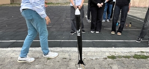 TEKNOFEST'te ikinci olan Artvin Fen Lisesi öğrencileri roket projesiyle bu...