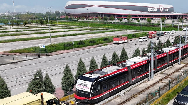 İlk yeni tramvay Samsun'da: Test süreci başlıyor