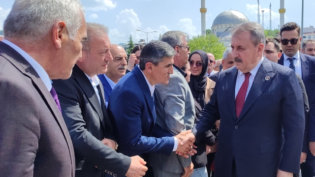 BBP Genel Başkanı Destici, Samsun'da konuştu: