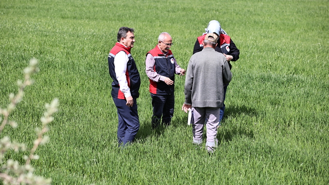 Sivas'ta çiftçiler sarı pas hastalığına karşı uyarıldı