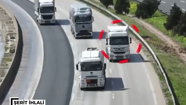 Jandarmadan dron destekli trafik denetimi: Bin 346 araca ceza