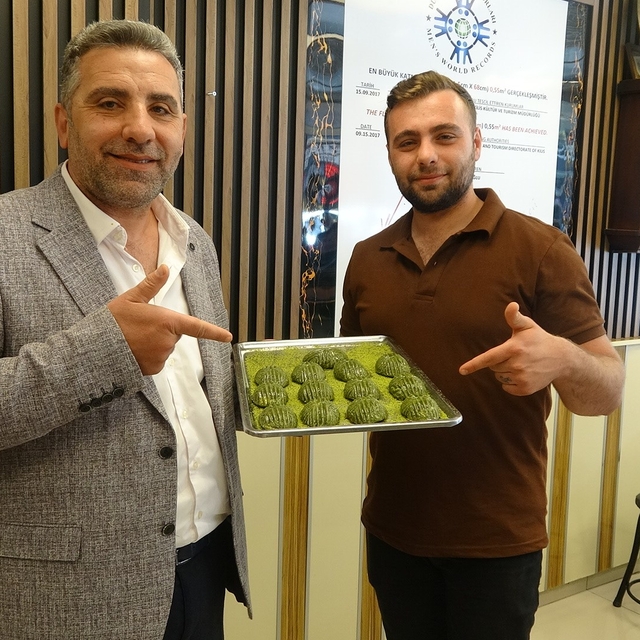 Kilis'te üretilen tatlı 'atom gerebiç'e yoğun ilgi