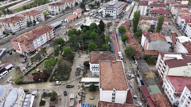 Samsun'da selin neden olduğu hasarının boyutu gün aydınlanınca ortaya çıktı