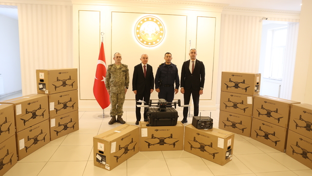 Kırklareli'nde sınır güvenliğine İHA desteği