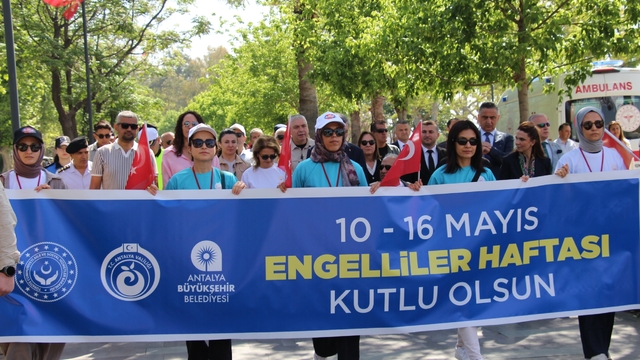 Antalya'da "Engelli, Aile, Toplum ve Gençlik Festivali" başladı