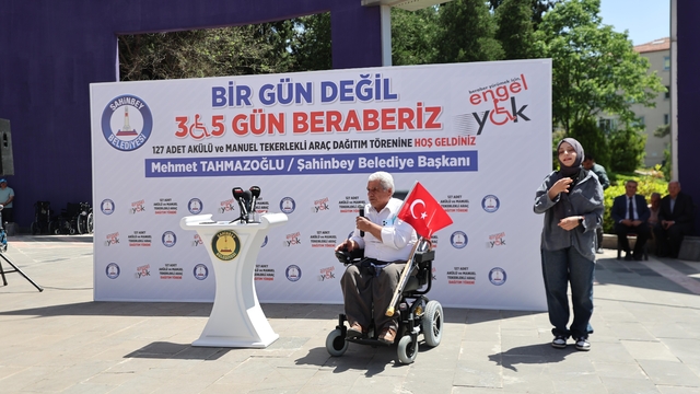Şahinbey Belediyesi 5 bin engellinin 'eli ayağı' oldu