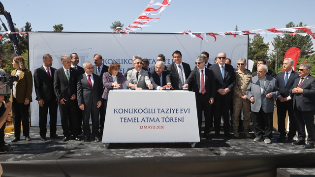 Gaziantep'te yapılacak taziye evinin temeli atıldı