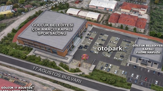 Gölcük'te 12 bin 500 metrekarelik alana spor tesisi inşa edilecek