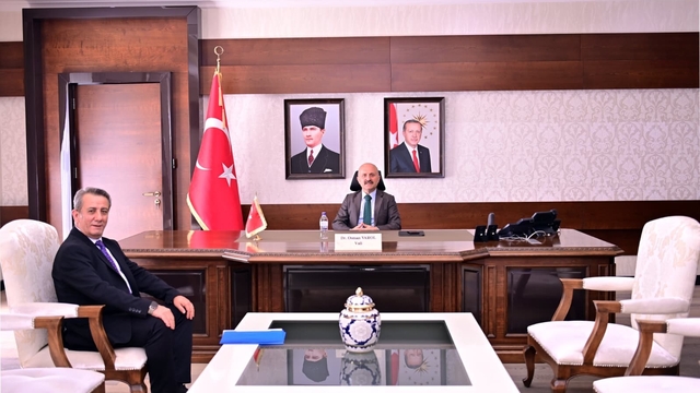 Başkan Yetişkin, Vali Varol ile görüştü