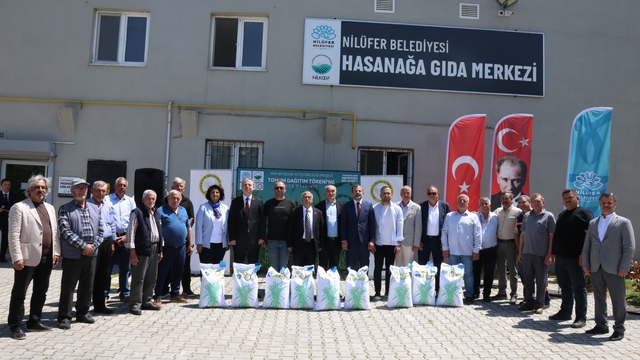 Nilüfer'de üreticiye büyük destek