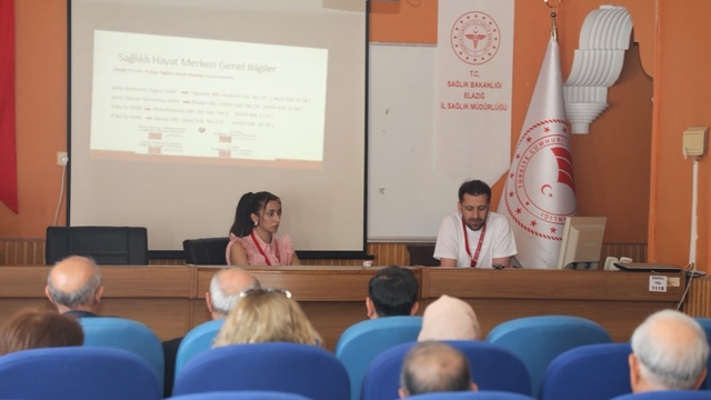 Elazığ'da sağlıklı hayat merkezinin hizmetleri anlatıldı