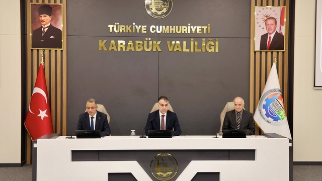 Karabük'te muhtarlara hizmet içi eğitim toplantısı yapıldı