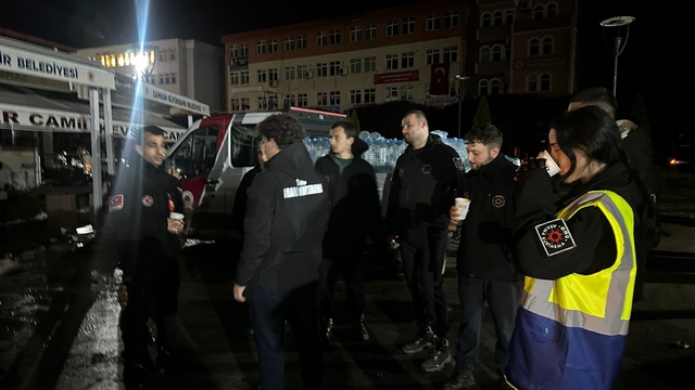 OMÜ Arama-Kurtarma ekibi sel bölgesinde görev aldı