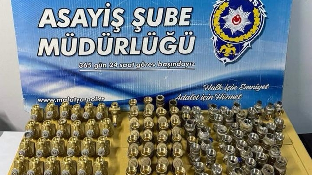 Malatya'da şantiyeden hırsızlık yapan zanlı tutuklandı