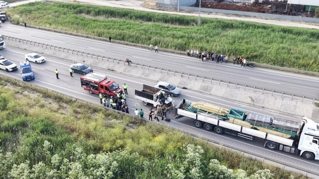 Bursa'da feci kaza: 1 ölü