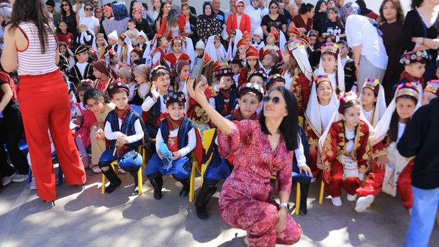 Minik yüreklerden büyük coşku