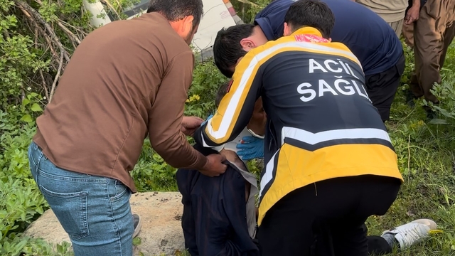 Şemdinli'de minibüs yoldan çıktı: 3 yaralı