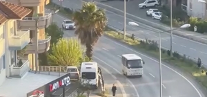 Trafikte geri geri giden minibüsün sürücüsüne 20 bin TL ceza