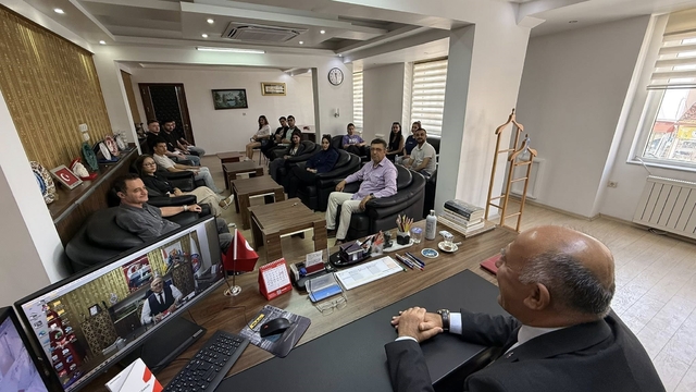Hisarcık MYO öğrencilerinden belediyeye teknik gezi