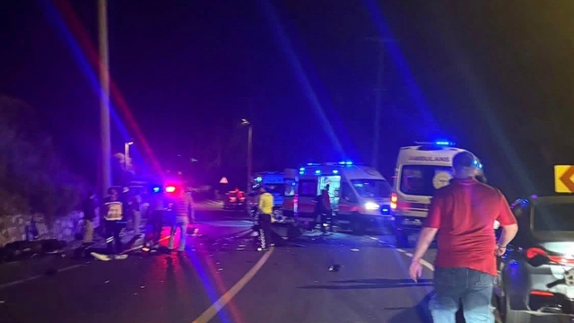Marmaris'te trafik kazası: 2 ölü