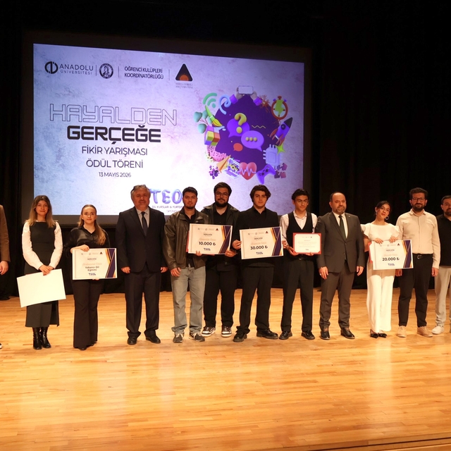 Hayalden Gerçeğe Fikir Yarışması" finali gerçekleştirildi
Dereceye giren öğ...