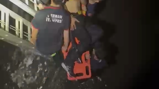 Dereye düşen alkollü kişi ağır yaralandı