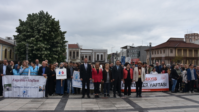 Edirne'de Engelliler Haftası etkinlikleri kortej yürüyüşüyle başladı