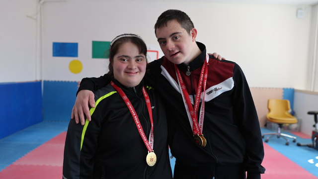 Bayburtlu özel sporcular yeni başarılara odaklandı