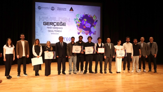 Hayalden Gerçeğe Fikir Yarışması" finali gerçekleştirildi
Dereceye giren öğrencilere ödülleri takdim edildi