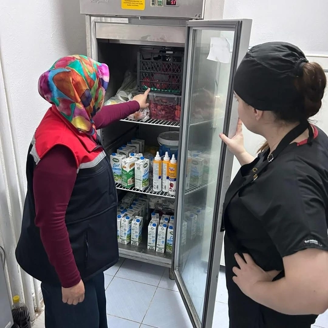 Burdur'da okul kantinlerine ve yemekhanelere denetim