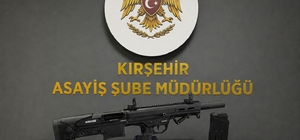 Kırşehir'de 2 ruhsatsız av tüfeği ele geçirildi