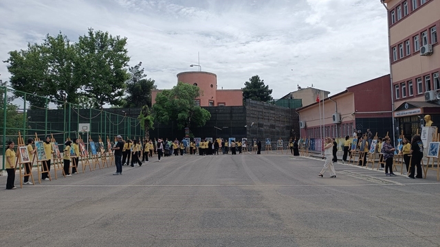 Muazzez Sümer Kız Mesleki ve Teknik Anadolu Lisesi'nde yıl sonu sergisi