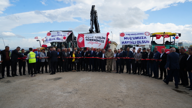 Muş İl Özel İdaresinin filosuna 40 yeni araç eklendi