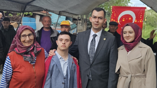 Çorum'da down sendromlu Servet Yıldırım için askere uğurlama töreni yapıldı