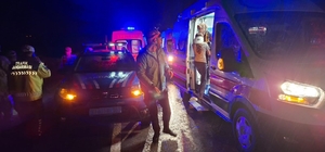 Bingöl'de trafik kazası: 8 yaralı
