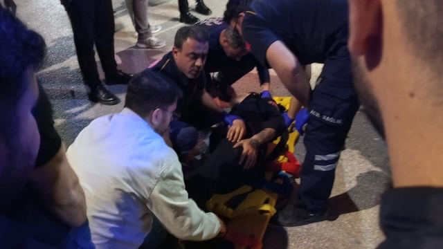 Otomobil ile motosiklet çarpıştı: 1 yaralı