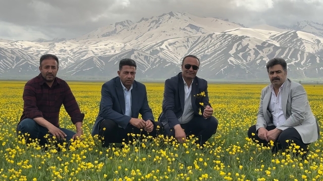 Yüksekova'da iki mevsim bir arada yaşanıyor