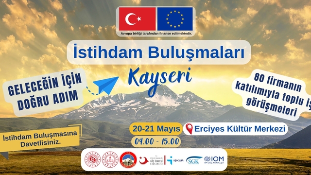Kayseri'de bin 500 kişilik toplu iş görüşmesi yapılacak