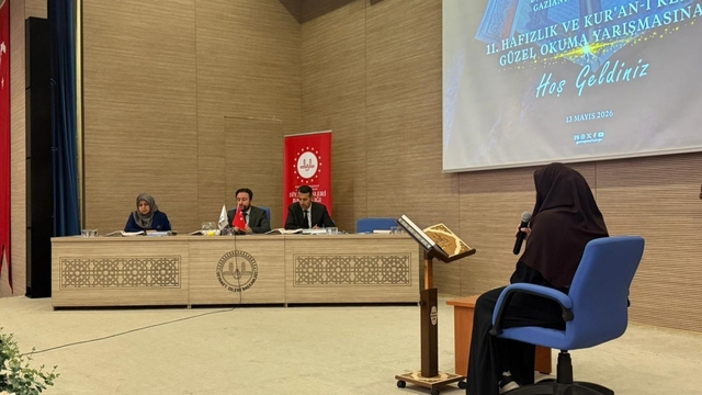 Gaziantep'te 'Hafızlık ve Kur'an-ı Kerim'i Güzel Okuma Yarışması' düzenlendi