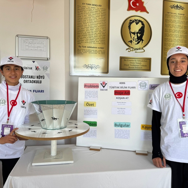 Bostanlı Köyü çocuklarından bilimde ve sporda başarı