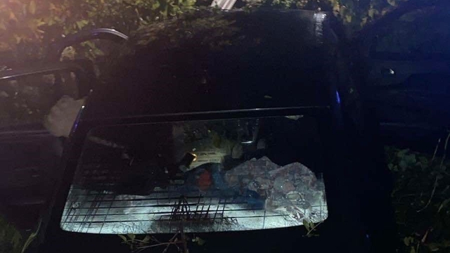 İnegöl'de otomobil tarlaya uçtu: 4 yaralı