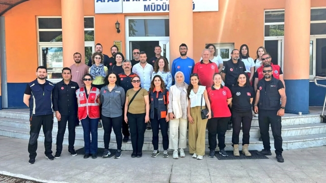 Aydın'da afet farkındalığı için eğitim gerçekleştirildi
