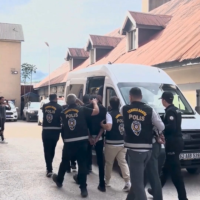 Tunceli'de 100 milyonluk vurgun yapan şebeke çökertildi: 8 şüpheli yakaland...